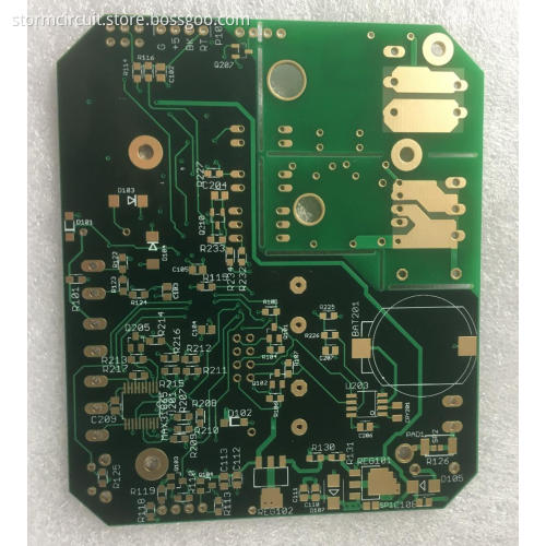 4 layer 1.6mm 1OZ Green Solder PCB